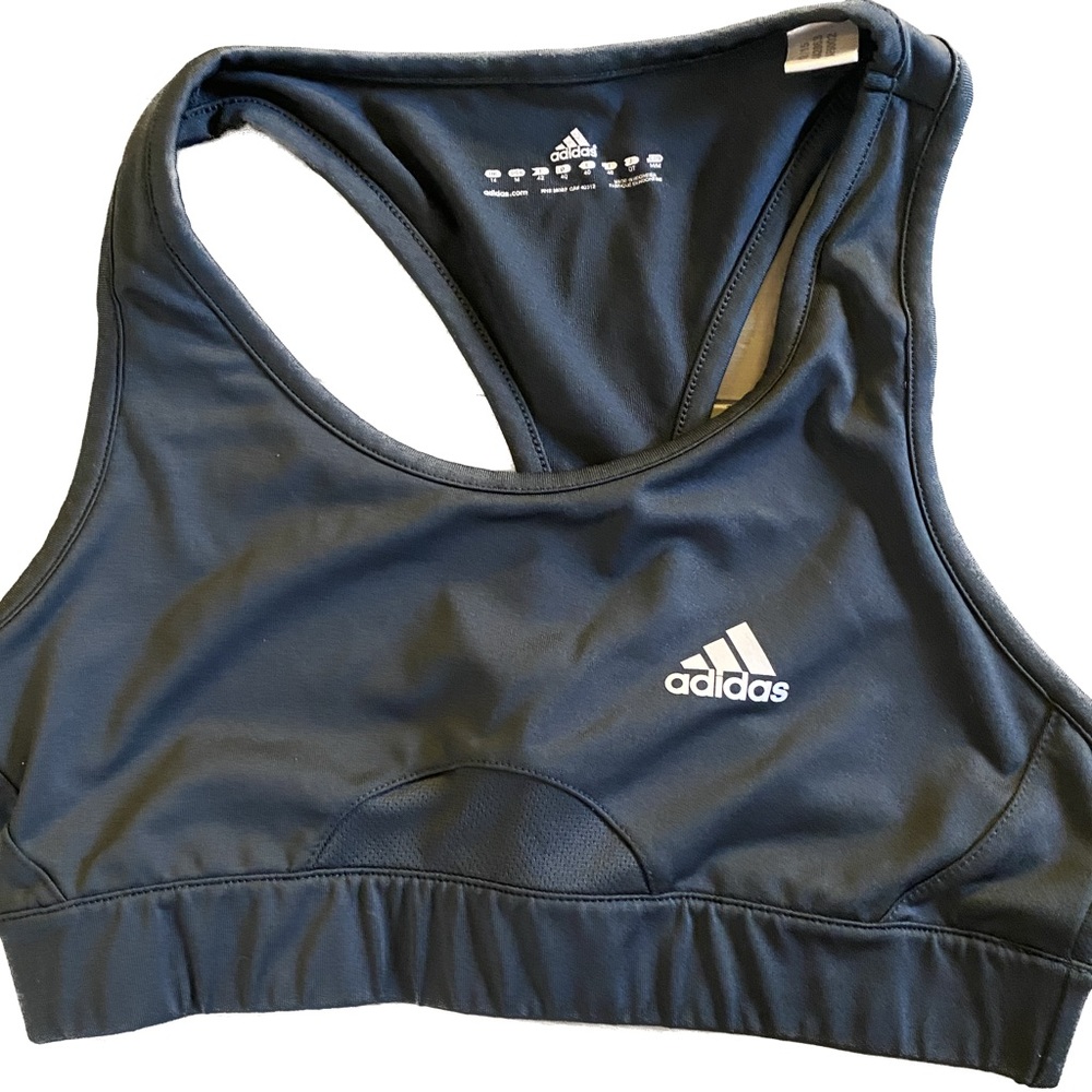 Adidas Climalite Sports Bra with Mesh Detail - Medium - Gently Used